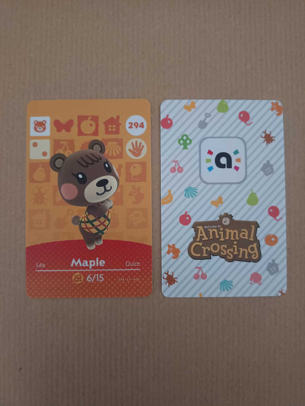 Carte Amiibo Léa / Maple / Dulce 294