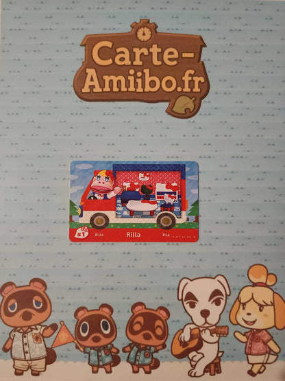 Carte Amiibo Rilla S1 – Série Sanrio