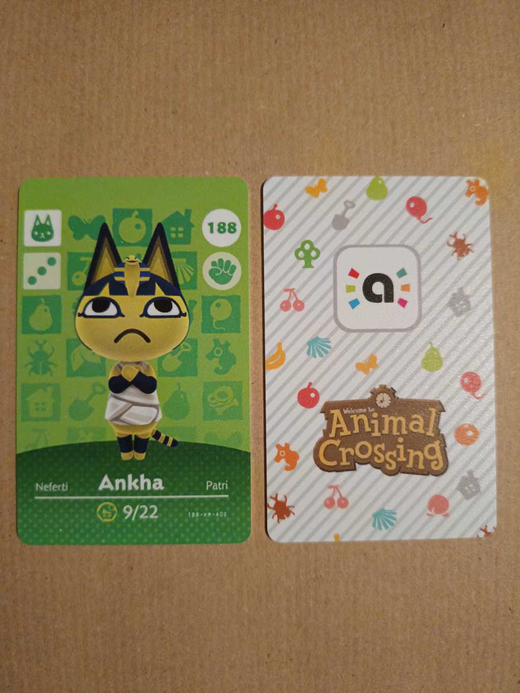 Carte Amiibo Neferti / Ankha / Patri 188