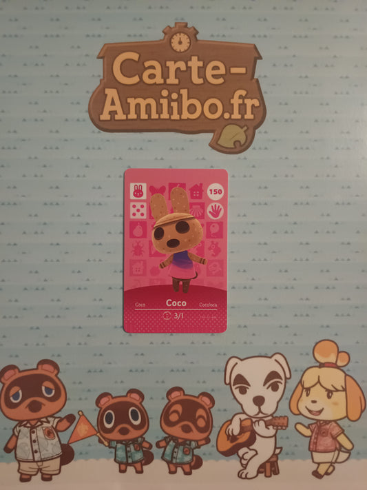 Carte Amiibo Coco / Cocoloa 150