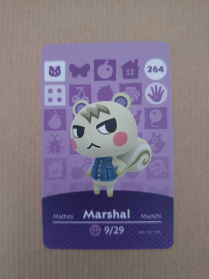 Carte Amiibo Mathéo / Marshall / Munchi 264