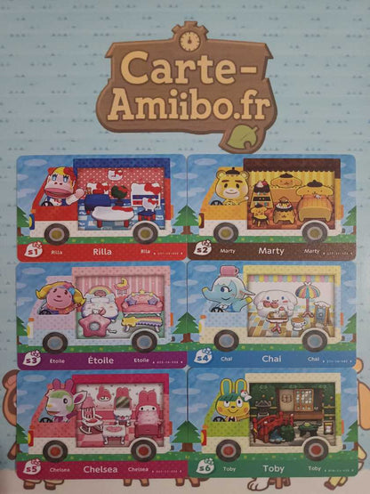 Set Complet Cartes Amiibo Sanrio