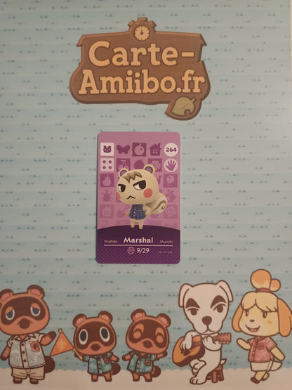 Carte Amiibo Mathéo / Marshall / Munchi 264