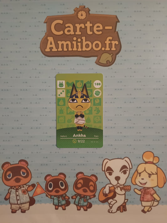 Carte Amiibo Neferti / Ankha / Patri 188