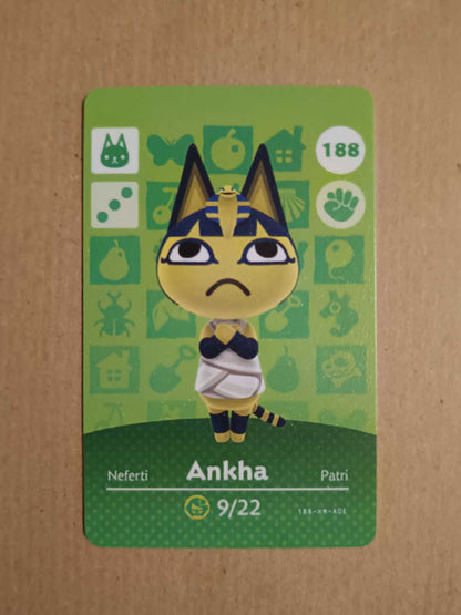Carte Amiibo Neferti / Ankha / Patri 188
