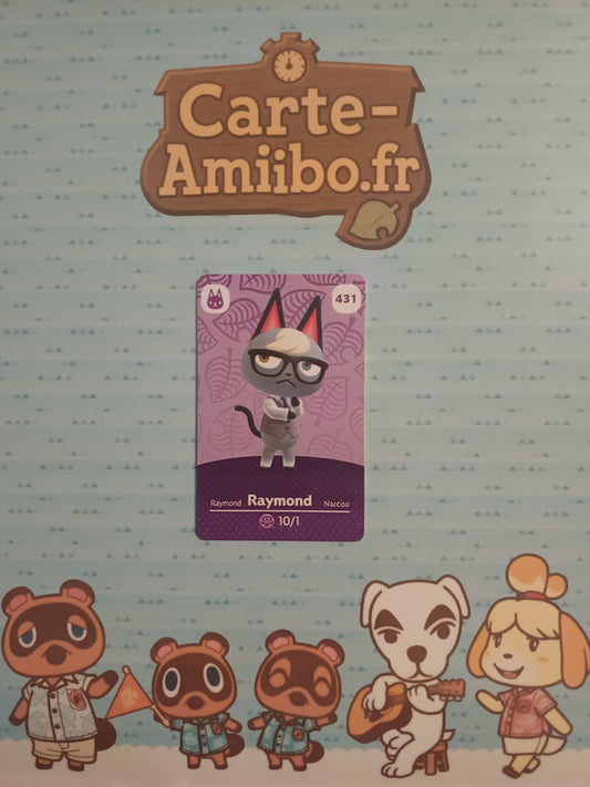 Carte Amiibo Raymond / Narciso 431